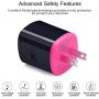 USB Type C Charger, AndHot 2-Port Wall Charger Power Adapter + 6ft Fast Charge USB C Cable Replacement for Samsung Galaxy S20 FE Note 20 10 9 S10 S10E S9 A50 A51 A10E A20 A30 A60 A70 A01 A11 A21 A71