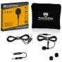 Professional Grade Lavalier Lapel Microphone Omnidirectional Mic with Easy Clip On System Perfect for Recording Youtube / Interview / Video Conference / Podcast / Voice Dictation / iPhone/ASMR Professional Grade Lavalier Lapel Microphone Omnidirectional Mic with Easy Clip On System Perfect for Recording Youtube / Interview / Video Conference / Podcast / Voice Dictation / iPhone/ASMR