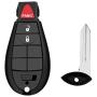 YITAMOTOR 2 Uncut Key Fob Replacement for M3N5WY783X IYZ-C01C Keyless Entry Remote 3 Button Compatible for Charger Challenger
