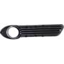 DAT AUTO PARTS Fog LAMP MOLDING Replacement for 08-10 Toyota Avalon Black with Chrome Trim Right Passenger Side TO1039140