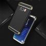 Galaxy S8 Case, 3 in 1 Hybrid Hard Plastic Case Ultra Thin and Slim Anti-Scratch Matte Finish Back Cover for Samsung Galaxy S8 (5.8)(2017) - Black