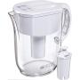 Brita Water Pitcher with 1 Filter, W 1 Std, White