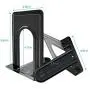 Umikk Bookends, Black Metal Nonskid Bookend Supports for Shelves Heavy Duty Books End, Office Book Stopper, 6 x 5 x 6 Inches, 6 Pieces (3 Pairs) (Black) Umikk Bookends, Black Metal Nonskid Bookend Supports for Shelves Heavy Duty Books End, Office Book Stopper, 6 x 5 x 6 Inches, 6 Pieces (3 Pairs) (Black)