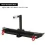 Tbest RC Car Bumper, Metal Front Rear Bumper Spare Parts for SCX10 TRX4 D90 1/10 RC Car Tbest RC Car Bumper, Metal Front Rear Bumper Spare Parts for SCX10 TRX4 D90 1/10 RC Car