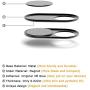 Webcam Cover Slide 0.022in Ultra Thin Metal Magnet Web Camera Cover for MacBook Pro Laptops Smartphone Mac PC Tablets for Echo Spot Show Protecting Your Privacy Security Black(3 Packs)