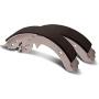 CSK01157 REAR Premium Advanced Metallic Formula Chamfered DRUM Brake Shoes CSK01157 REAR Premium Advanced Metallic Formula Chamfered DRUM Brake Shoes
