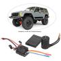 VGEBY RC Motor Brushless Motor 3650 3900KV 60A Brushless ESC Program Card Parts Set for 1/10 RC Car