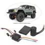 VGEBY RC Motor Brushless Motor 3650 3900KV 60A Brushless ESC Program Card Parts Set for 1/10 RC Car
