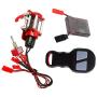 Bonarty RC Winch, 1/10 Scale RC Metal Steel Wired Automatic Winch with Remote Controller Receiver for 1/10 RC Crawler Car RC4WD
