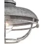 Franklin Park Rustic Farmhouse Outdoor Ceiling Light Fixture Galvanized Steel Open Cage 8 1/2'' Damp Rated for Exterior House Barn Porch Patio Deck - Franklin Iron Works Franklin Park Rustic Farmhouse Outdoor Ceiling Light Fixture Galvanized Steel Open Cage 8 1/2'' Damp Rated for Exterior House Barn Porch Patio Deck - Franklin Iron Works