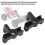 Demeras Remote Control Car Metal Front Wheel Seat RC Upgrade Spare Parts for Wltoys 144001 1/14 RC Car