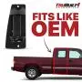 T1A Outside Door Handle Replacement for 1999-2007 Chevy Silverado and GMC Sierra, Fits Rear Right Side Passengers Door of Extended Cab, Black Color, T1A-15758171 T1A Outside Door Handle Replacement for 1999-2007 Chevy Silverado and GMC Sierra, Fits Rear Right Side Passengers Door of Extended Cab, Black Color, T1A-15758171
