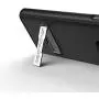 Encased Galaxy S9 Plus Belt Case with Kickstand and Holster Clip, Ultra Thin Slimline Combo Shell Cover with Durable Metal Stand for Samsung S9+ (Smooth Black)