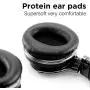 COWIN E7 Active Noise Cancelling Headphones Bluetooth Headphones with Microphone Deep Bass Wireless Headphones Over Ear, Comfortable Protein Earpads, 30 Hours Playtime for Travel/Work, Black COWIN E7 Active Noise Cancelling Headphones Bluetooth Headphones with Microphone Deep Bass Wireless Headphones Over Ear, Comfortable Protein Earpads, 30 Hours Playtime for Travel/Work, Black