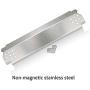 Hisencn Grill Repair Parts Kit for Nexgrill 5 Burner 720-0888, 720-0888N, 4 Burner 720-0830H Stainless Steel Pipe Burner Tube and Heat Heat Shield Tent Plates Flame Tamers Replacement (Silver)