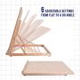 US Art Supply Extra Large Adjustable Wood Artist Drawing & Sketching Board 26'' Wide x 21'' Tall