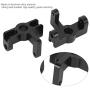 Demeras Remote Control Car Metal Front Wheel Seat RC Upgrade Spare Parts for Wltoys 144001 1/14 RC Car