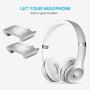 Solo 3 Replacement Parts Hinge Wireless Accessories Repair Kit Compatible with Beats by Dre A1796 Solo 3.0 Wireless Headphones (Sliver)