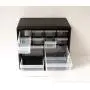 Homak 12-Drawer Parts Organizer, Black, HA01012001 Homak 12-Drawer Parts Organizer, Black, HA01012001