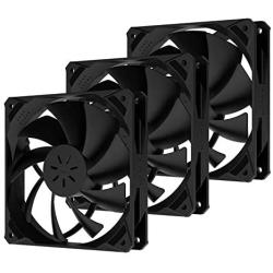 uphere 120mm Case Fan PWM 4PIN Long Life Cooling Case Fan for PC Cases, CPU Coolers, and Radiators,NK12BK4-3