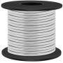 Aluminum Craft Wire 8 Gauge 12 Gauge 18 Gauge, Luxiv 1mm 2mm 3mm Silver Aluminum Wire for Crafting Wire Soft DIY Metal Craft Art Wire (Silver, 8gauge(3mm))