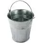 THORIUM 6 Piece Galvanized Mini 4'' x 4'' x 3'' Metal Buckets, Silver Tinplate Serving Pails for Herbs, Flowers, Candy, Even Decor, Party Favours Complete with 3 Sauce Ramekins THORIUM 6 Piece Galvanized Mini 4'' x 4'' x 3'' Metal Buckets, Silver Tinplate Serving Pails for Herbs, Flowers, Candy, Even Decor, Party Favours Complete with 3 Sauce Ramekins