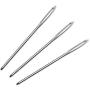 Z-COLOR 50pcs Big Eye Needles Blunt White 7cm Long Large Hole NOT Sharp Sewing Kniting Embroidery Tool Hand DIY Needlework Plus