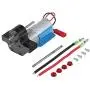 GoolRC Metal Gearbox with 370 Brushed Motor Speed Change Replacement for 1/12 MN-D90 FJ-45 RC Car Parts (Black)