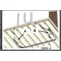 Medokare Bed Rails for Elderly - Hospital Grade Safety Bed Rail for Adults Seniors, Bed Side Handrail, Senior Adult Handrail for King Queen Twin Size Bed, Handicap Bed Assist Rail (Bed Rail w Bag)