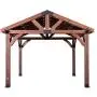 Backyard Discovery 2001510 Arlington 12 x 10 Gazebo, 12 Ft x 10 Ft, Walnut Backyard Discovery 2001510 Arlington 12 x 10 Gazebo, 12 Ft x 10 Ft, Walnut