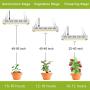 Roleadro LED Grow Light, 1200W 2nd Generation Plant Light Full Spectrum for Indoor Greenhouse Hydroponic Plants Veg and Flower