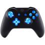 eXtremeRate Multi-Colors Luminated D-pad Thumbsticks Start Back ABXY Action Buttons (DTF) LED Kit for Xbox One Standard, Xbox One S X Controller 7 Colors 9 Modes Button Control
