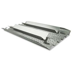 Music City Metals 91931 Stainless Steel Heat Plate Replacement for Gas Grill Models Kirkland 720-0193 and Kirkland 720-0432