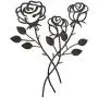 Scwhousi Metal Rose Wall Decor Garden Flower Wall Art,Rustic (14.25'' 1.75'') Scwhousi Metal Rose Wall Decor Garden Flower Wall Art,Rustic (14.25'' 1.75'')