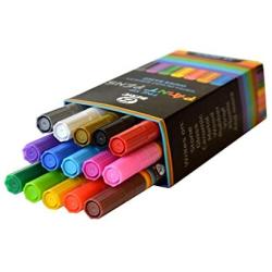 Beric Premium Paint Pens 15 pack, Water-based, Marker, Fine Tip, Writes on Almost Anything, Water and Sun Resistant Vibrant Colors Low Odor Long Lasting, Fast Drying Assorted Colors