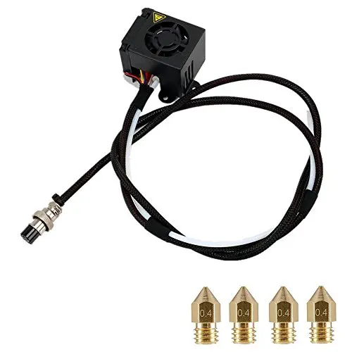 CHPOWER CR-10 Hotend Assembly, MK8 Extruder Original Replacement, 3D Printers Parts/Accessories Compatible with Printer CR-10 CR-10S CR-10S CHPOWER CR-10 Hotend Assembly, MK8 Extruder Original Replacement, 3D Printers Parts/Accessories Compatible with Printer CR-10 CR-10S CR-10S