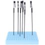 dailymall Painting Stand Base & 6pcs Alligator Clip Stick Set Modeling Tools Airbrush Hobby Model Parts