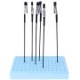 dailymall Painting Stand Base & 6pcs Alligator Clip Stick Set Modeling Tools Airbrush Hobby Model Parts