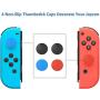 2 Pack Joycon Joystick Replacement, 3D Analog Joystick Thumb Sticks for Nintendo Switch Joy-Con and Switch Lite with Complete Tool Kits, 2 Metal Lock Buckles and 4 Thumbstick Caps