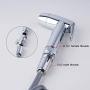 Shower Head Flow Control Valve G1/2 Brass Shut-off Valve with Metal Handle Lever Shower Head Valve Water Flow Control Valve Regulator Shut OFF Valve for Hand Shower, or Bidet Sprayer-Polished Chrome