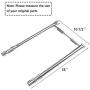 Hisencn Gas Grill Stainless Steel Burner Tubes Pipe Replacement for Weber Spirit 200, Spirit E-210, E-220, Spirit S-210, S-220 Series Gas Grills with Up Front Controls (Model Years 20), 18'', 69785