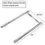 Hisencn Gas Grill Stainless Steel Burner Tubes Pipe Replacement for Weber Spirit 200, Spirit E-210, E-220, Spirit S-210, S-220 Series Gas Grills with Up Front Controls (Model Years 20), 18'', 69785