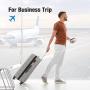 POWERADD Pilot 4GS 12000mAh Portable Charger 8 Pin Input Power Bank with 3A High-Speed Output Compatible with iPhone, iPad, iPod, Samsung and More - Silver (8 Pin Cable Include)