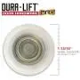 DURA-LIFT Ultra-Life MAX 2'' Sealed 6200ZZ Bearing Nylon Garage Door Roller, 4'' Stem, Pack of 12