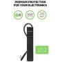 Belkin 6-Outlet Power Strip Surge Protector, Flat Rotating Plug, 6ft Cord (600 Joules)