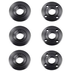 Angle Grinder Flange Nut 5/8 for compatible with Dewalt Ryobi Inner Outer Flat Adapter Nut Replacement Makita 224399-1 193465-4 224568-4 9005BZ 9015B (6 Pack)