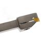 OSCARBIDE 1/2'' Heavy Duty Indexable Grooving Parting Holder Nickel Plated QA08R-20 Right -Hand Lathe Cut Off Tool with Carbide Insert GTN-2, 1 Piece
