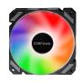 corpuwn 120mm Case Fan 12V 3 Pack RGB Fans for PC Case with RGB Controller, High Airflow LED Fan for Gaming Computer CPU Cooling Fan Addressable, Static Pressure for Computer Case & Liquid Radiator