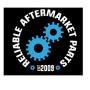 (2) Aftermarket Starter Gears Fits Briggs and Stratton Replaces 695708