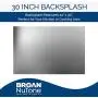 Broan-NuTone SP3004 Reversible Stainless Steel Backsplash Range Hood Wall Shield for Kitchen, 24 by 30-Inch Broan-NuTone SP3004 Reversible Stainless Steel Backsplash Range Hood Wall Shield for Kitchen, 24 by 30-Inch